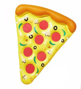 Sofá Inflable de Pizza para Relajación en la Piscina