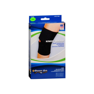 Knee Wrap Neoprene Sport Aid - Large