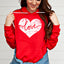 Sudadera con capucha Love 4586