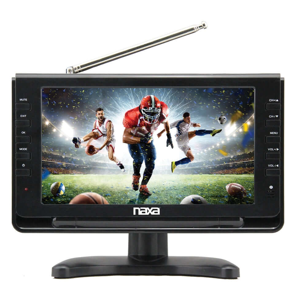 Téléviseur portable Naxa 10" 12 Volt et lecteur multimédia numérique