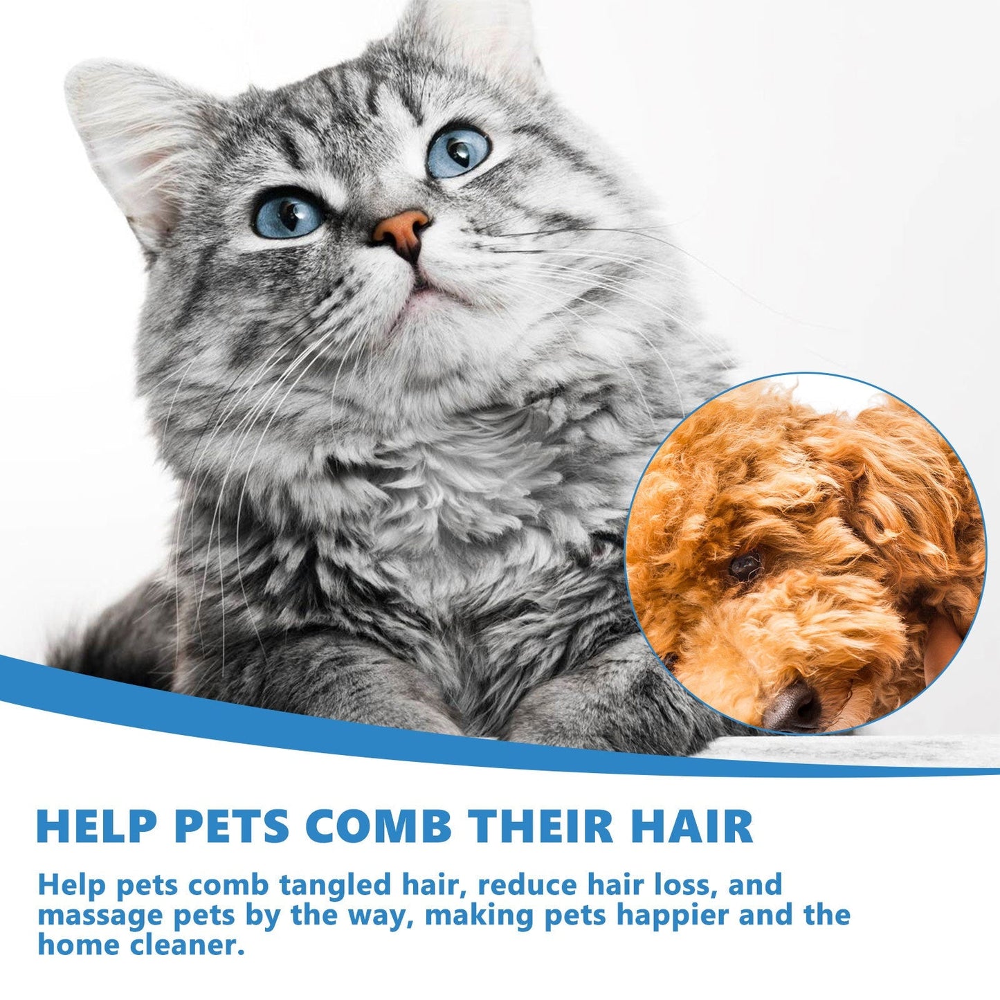 Pet Hair Daily Gentle Cleaning and Scented No-Rinse Care Essence for Cats and Dogs - Korvel