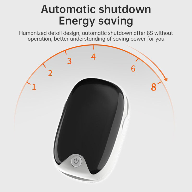 Reusable Lightweight Finger Pulse Oximeter for Outdoor Enthusiasts (Hiking, Skiing, Cycling) - Korvel