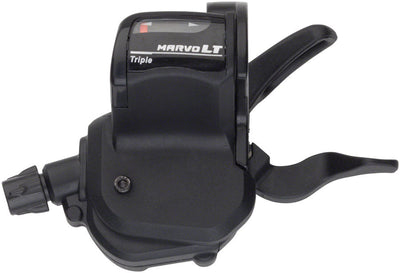 microSHIFT MarvoLT Cambiador Izquierdo de Gatillo - Palanca de Acero Triple