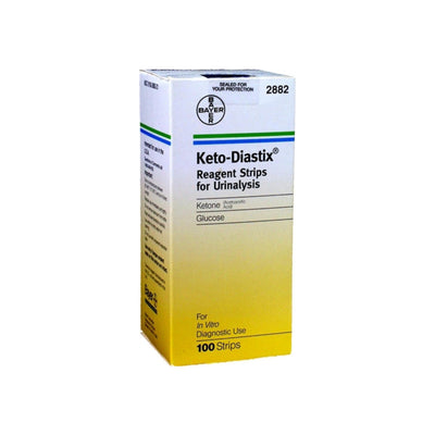 Keto-Diastix Reagent Strips for Urinary Testing