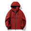 Chaqueta Exterior Impermeable y a Prueba de Viento Tres Pruebas