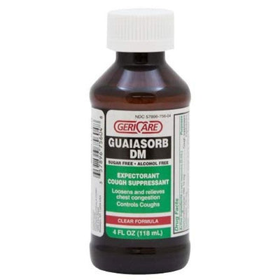 Geri-Care Cough Relief Liquid - 10 Mg / 100 Mg Strength, 4 Oz