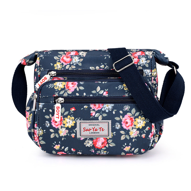Sac bandoulière imprimé léger pour le voyage et un usage quotidien