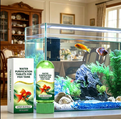 Tabletas de Purificación AquaClear para Entornos Acuáticos Más Claros