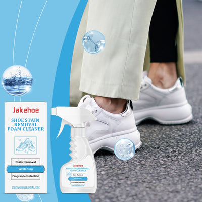 Shoe Decontamination Foam Cleaner Small White Shoes Gentle Clean Yellow Edge Stain Shoe Cleaner - Korvel