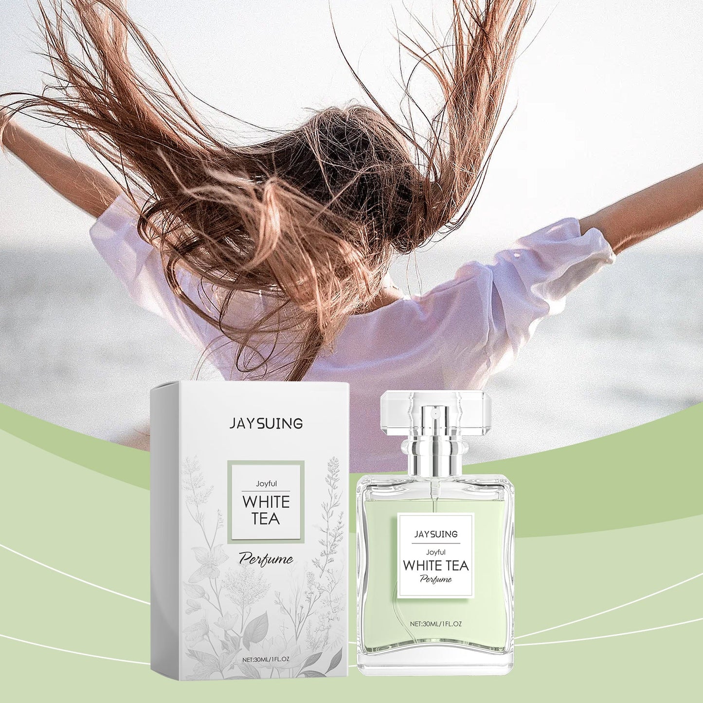 Eau de Parfum Qinghuan Thé Blanc - Parfum Frais et Élégant