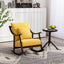 Mid Century Modern Upholstered Glider Arm Chair