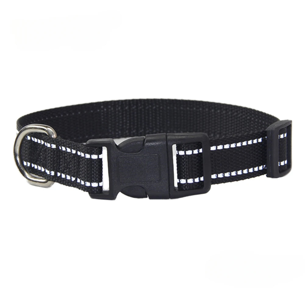 Nylon Dog Collar and Leash Set Pet Collars Leash for Small Medium Large Dogs Dog Accessories for Small Dogs - Korvel