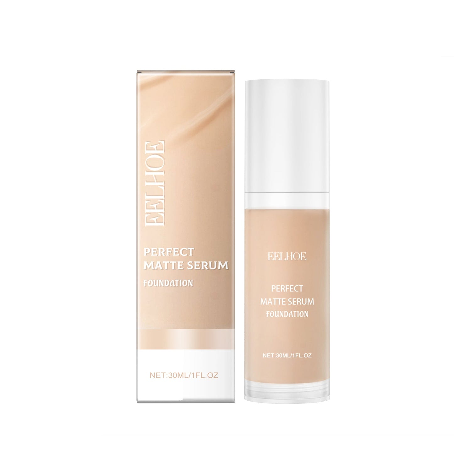 Moisturizing Liquid Foundation Easily Creates A Natural Skin Tone Concealer Moisturizing And Long-Lasting Long-Lasting Makeup Foundation - Korvel