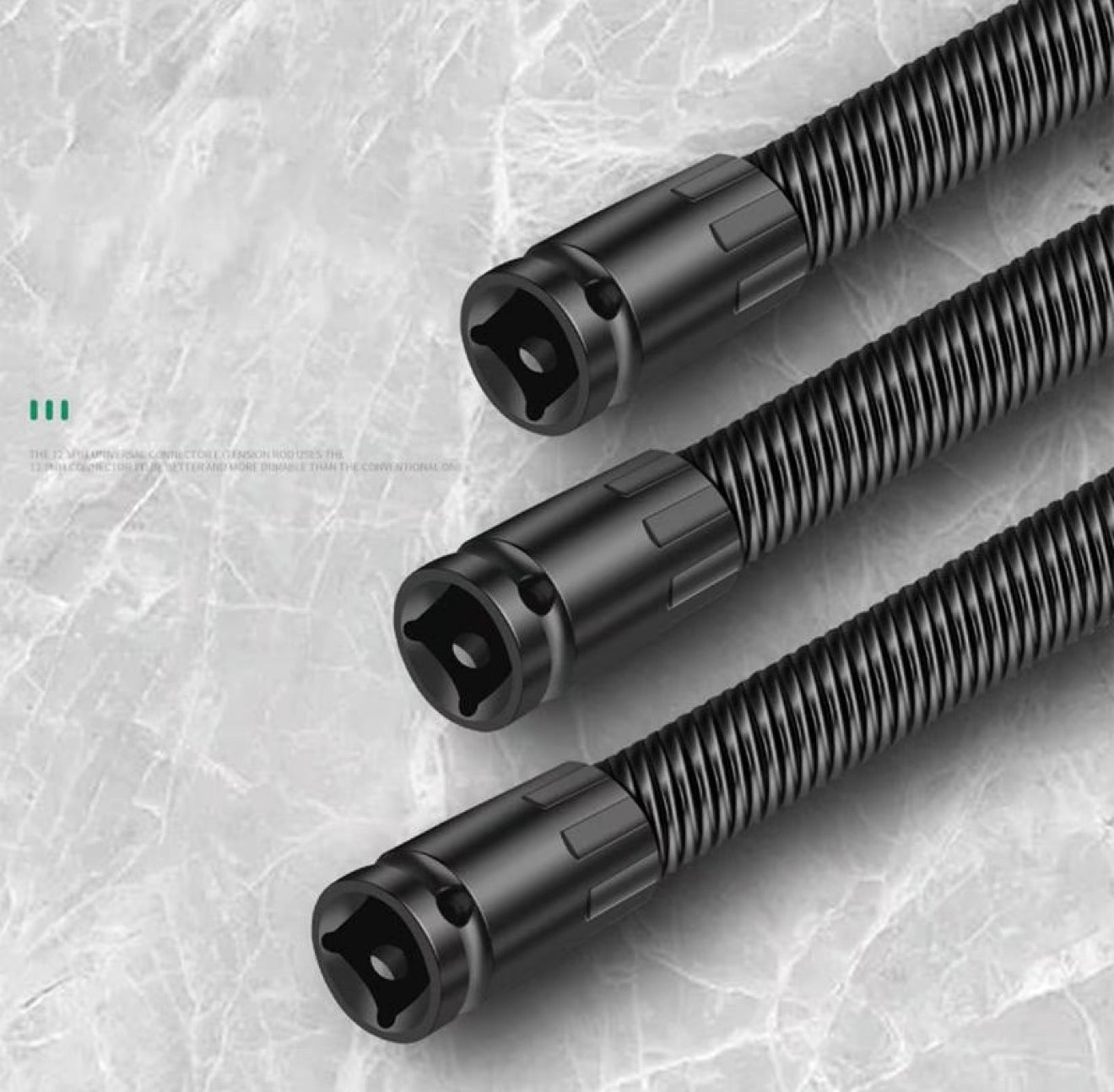 FlexTorque Shaft Extension Rod for Enhanced Reach