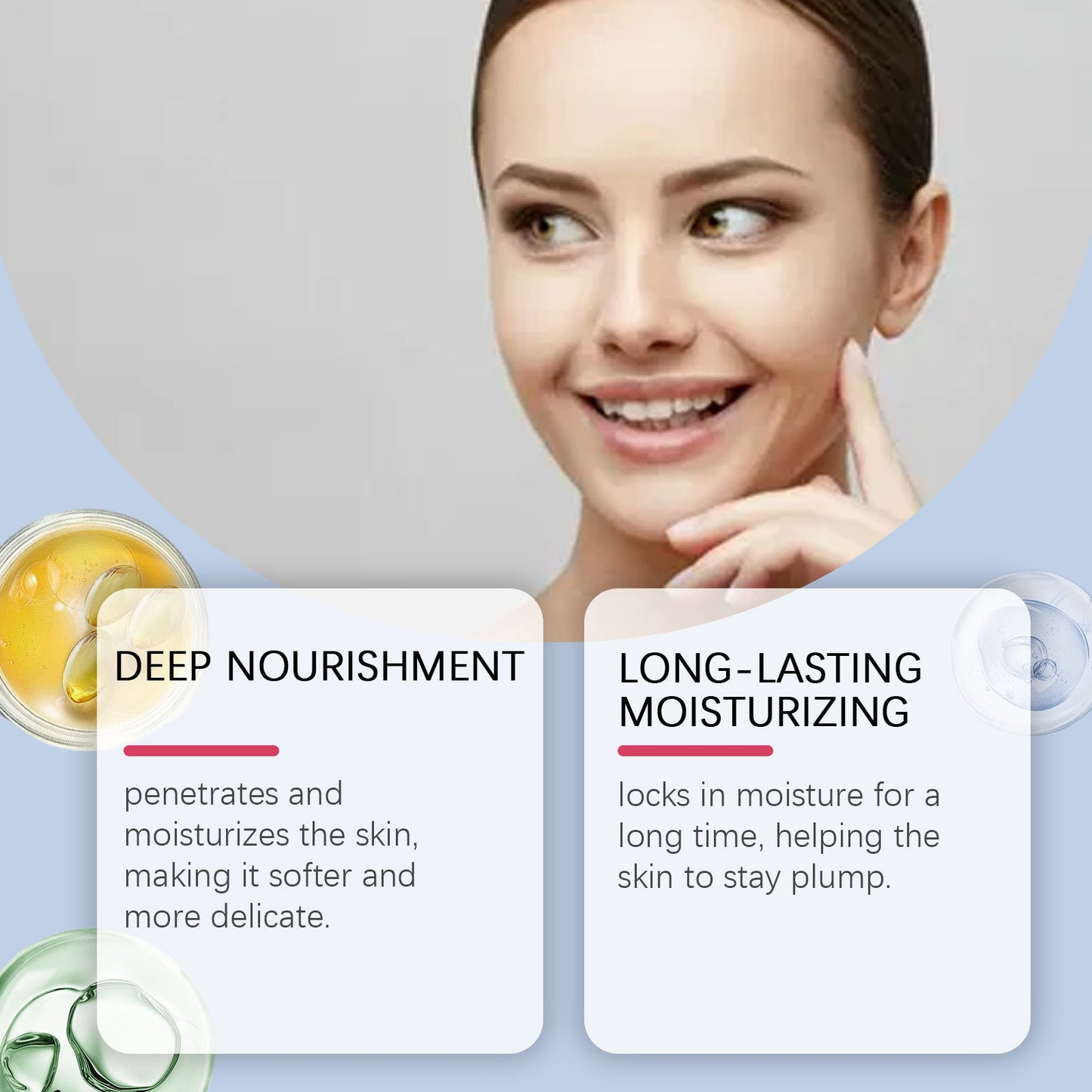 Deep Nourishing Moisturizing Mask Gently Moisturizes Facial Skin Hydrating Moisturizing Soft Moisturizing Skin Care Mask - Korvel
