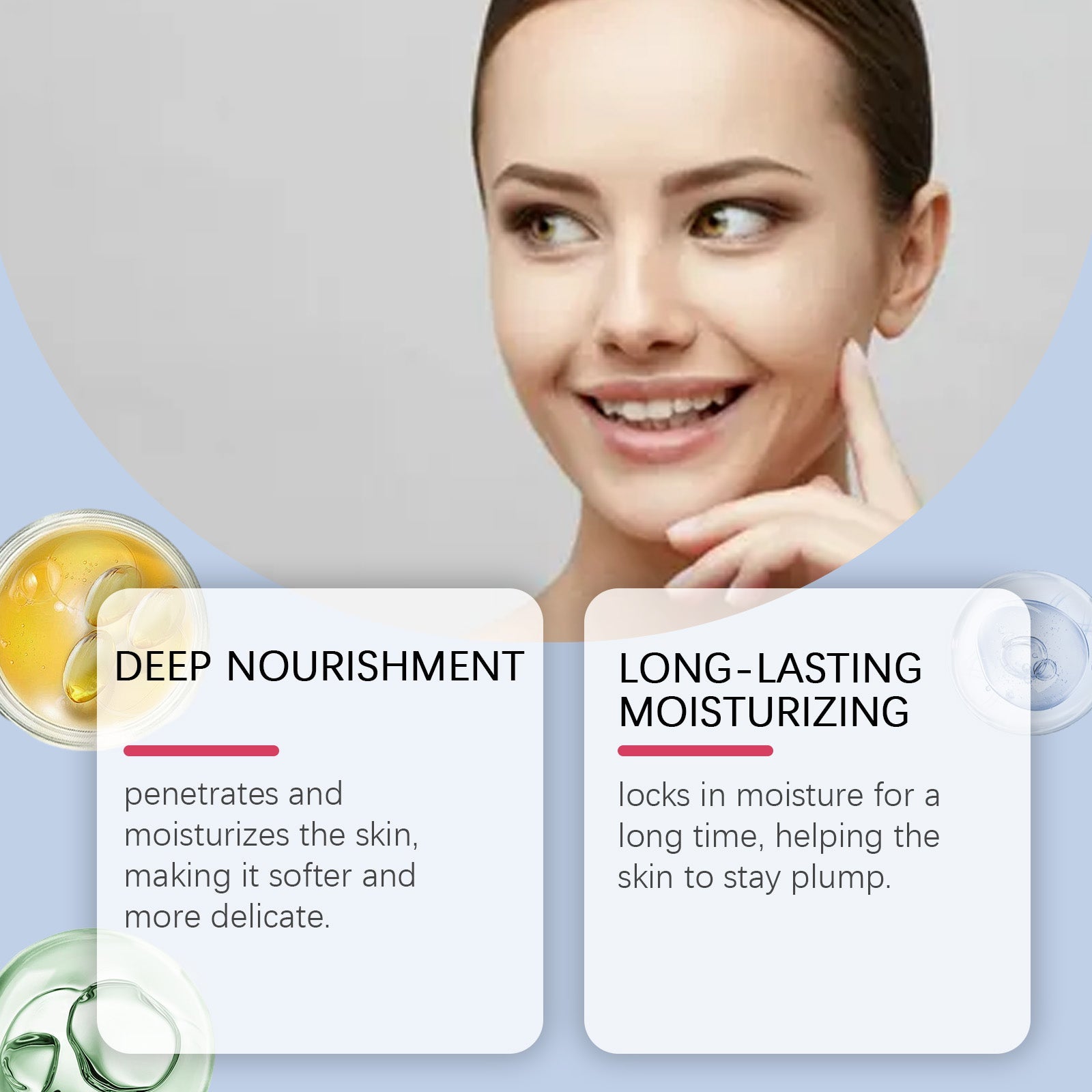 Deep Nourishing Moisturizing Mask Gently Moisturizes Facial Skin Hydrating Moisturizing Soft Moisturizing Skin Care Mask - Korvel