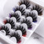 5 Pairs Of Colorful Fried False Eyelashes Multi Layer Thick Cross Mink Like Eyelashes - Korvel