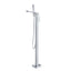 Single Handle Floor Mounted Freestanding Tub Filler - Korvel