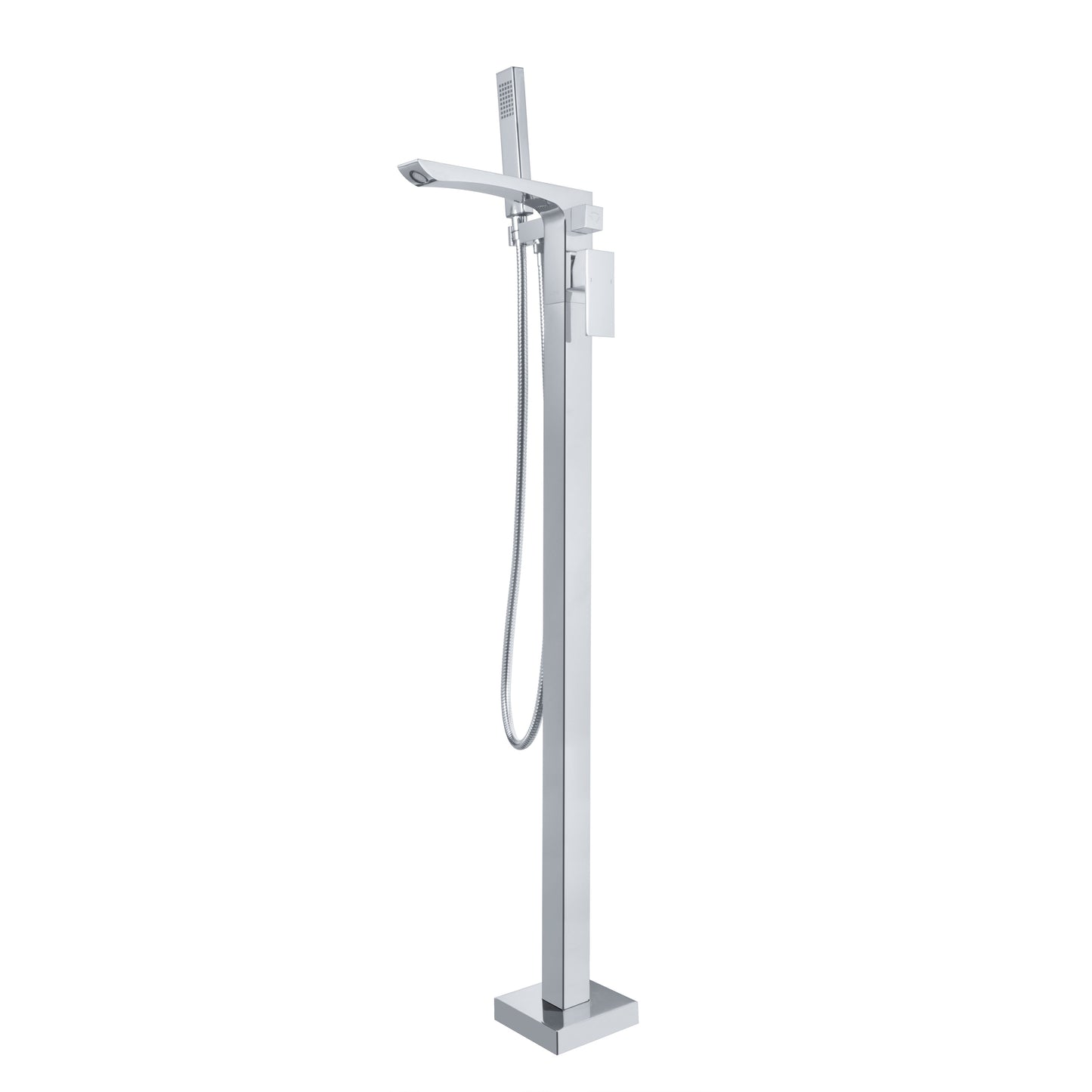 Single Handle Floor Mounted Freestanding Tub Filler - Korvel