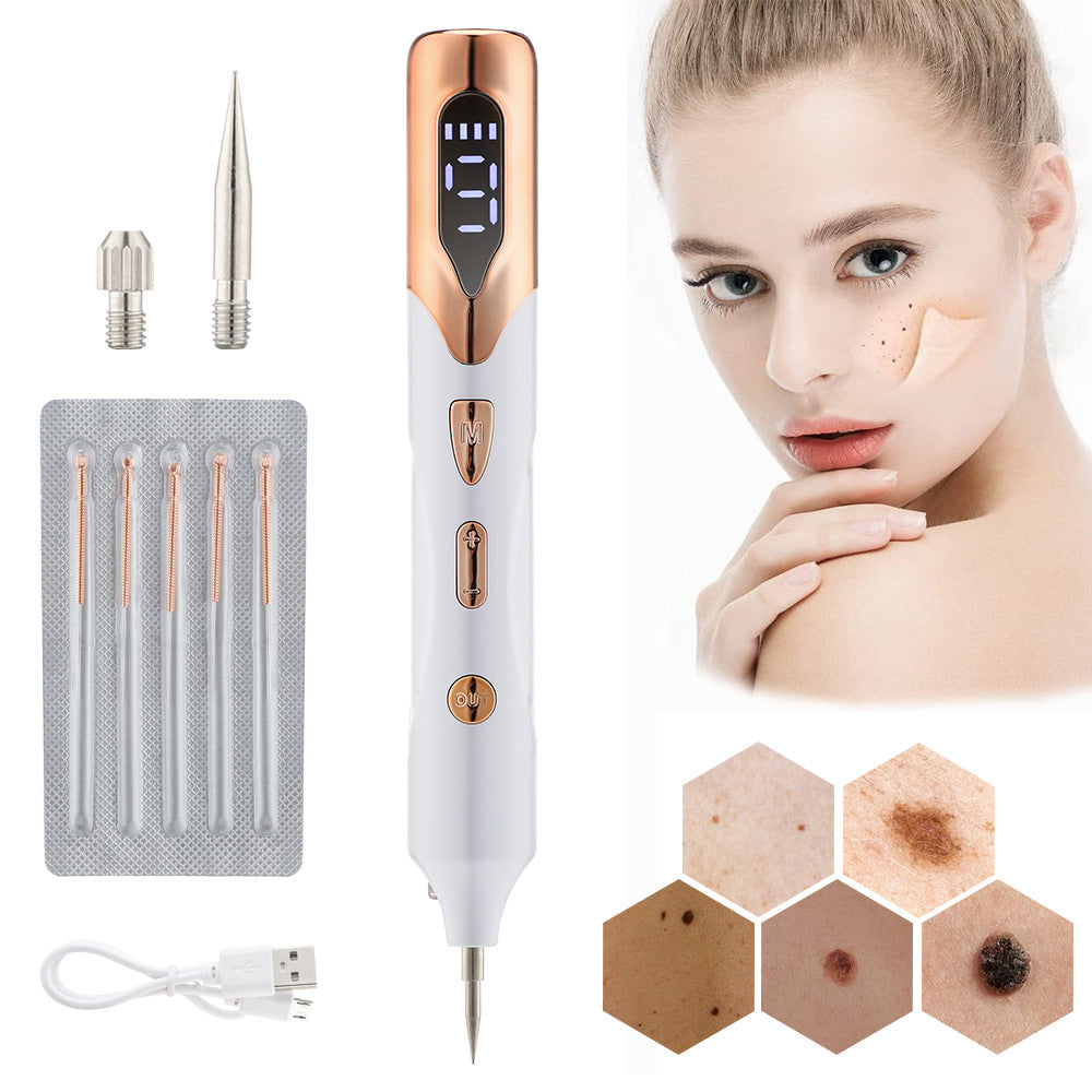 9-Speed Spot Spot And Mole Pen Rechargeable Freckle Pen Home Spot Mole Sweeper Laser Spot Mole Pen Beauty Salon - Korvel