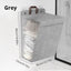 Dirty Clothes Basket Foldable Home Dormitory Dormitory Multifunctional Organization Storage Wall Hanging Basket - Korvel
