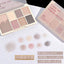 7 Color Eyeshadow Palette Red Wine Glitter Pearly Lasting Acrylic Eyeshadow Palette Korean Eyes Makeup Palette Beauty Makeup - Korvel