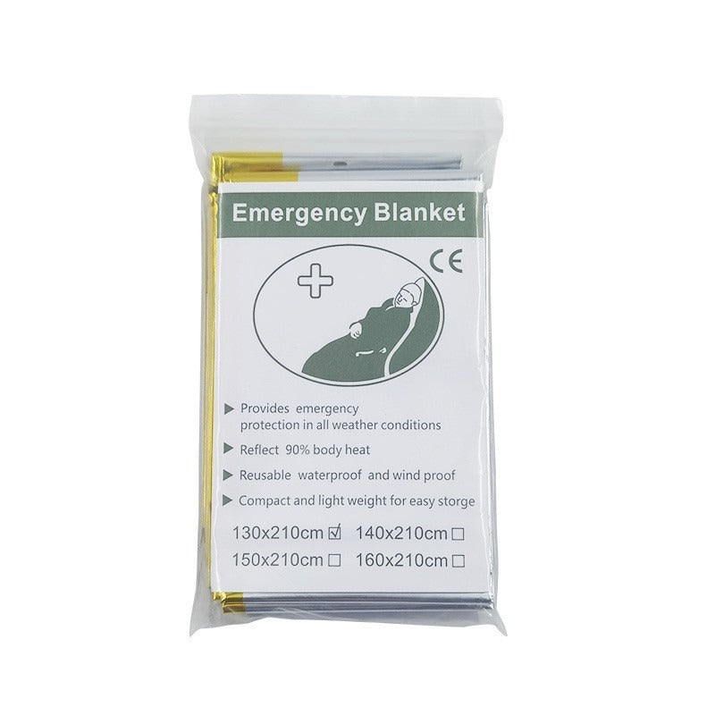 Emergency Thermal Blanket - Compact and Reflective