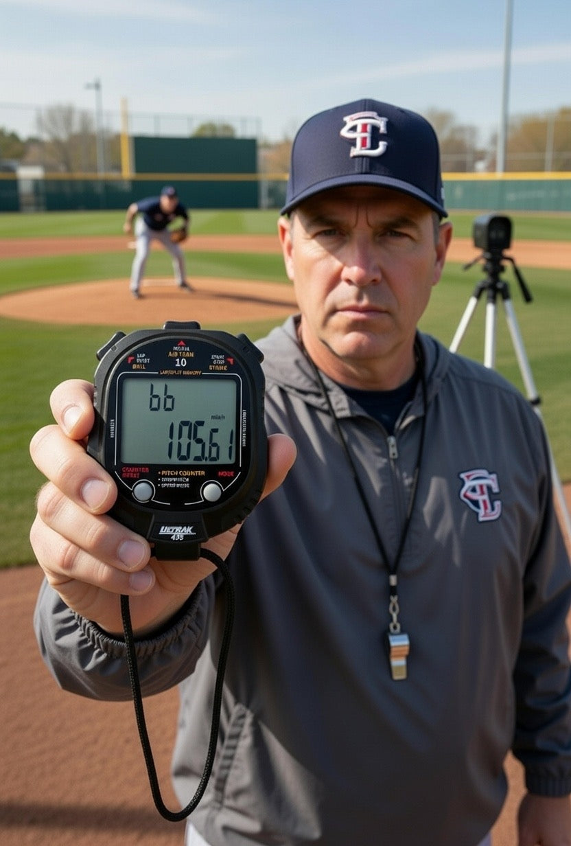 ULTRAK 435 Pitch Counter with Speed Monitor & Stopwatch