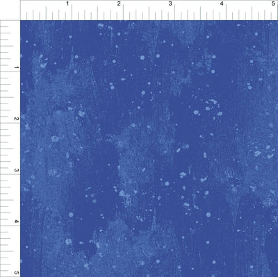 Tela de algodón tonal con brillo perla zafiro azul - 44"/45" por yarda