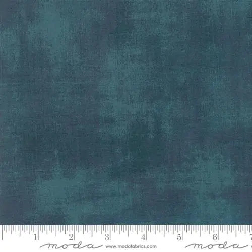 Blue Grunge Basics Deep Teal Fabric Per Yard
