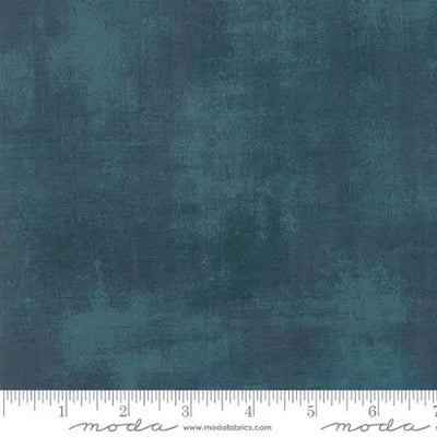 Tela Azul Grunge Basics Teal Profundo por Yarda