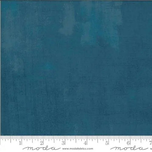 Tissu Blue Grunge Basics Blueberry Buckle par yard