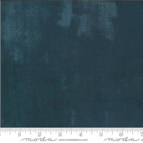 Tela de Pie de Mora Blue Grunge Basics - 44"/45" por Yarda