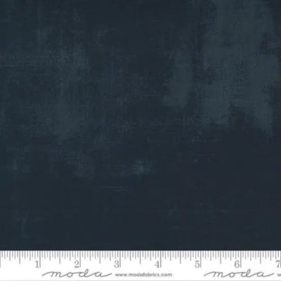 Tissu Noir Grunge Basics Noir Mat au Mètre