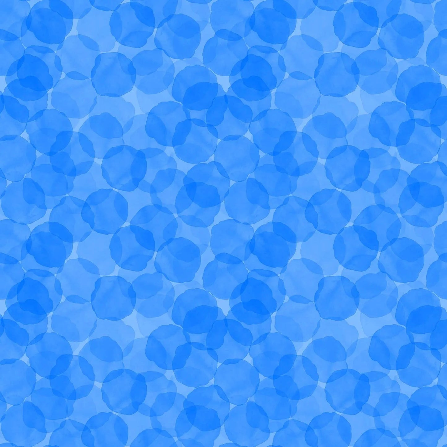 Blue Curacao Juicy Tonal Trio Cotton Fabric - 44"/45" Per Yard