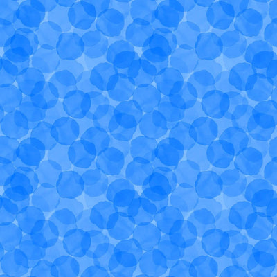 Tela de Algodón Tonal Trio Jugoso Blue Curacao - 44"/45" por Yarda