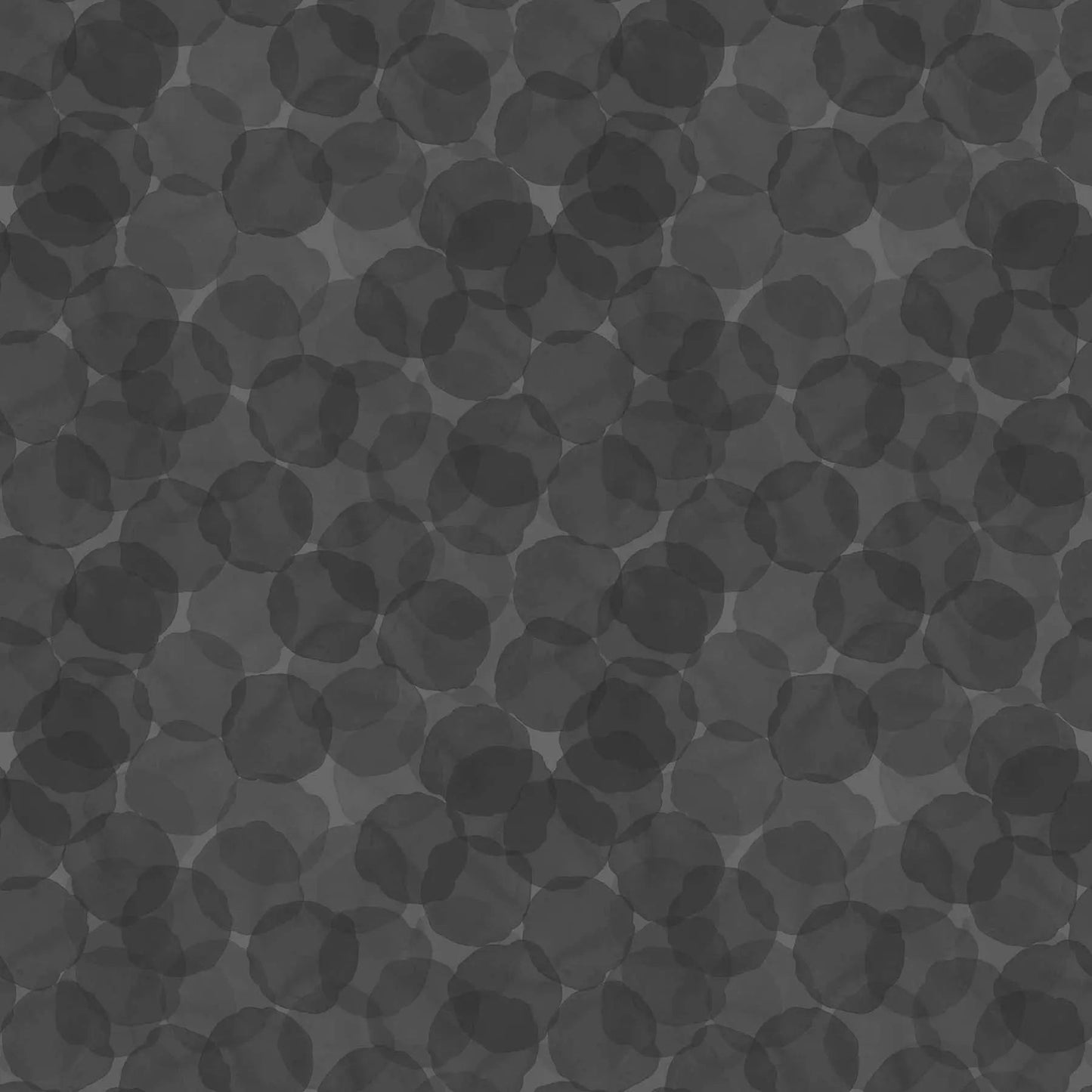 Tela de algodón tonal trío jugoso de tinta negra - 44"/45" por yarda