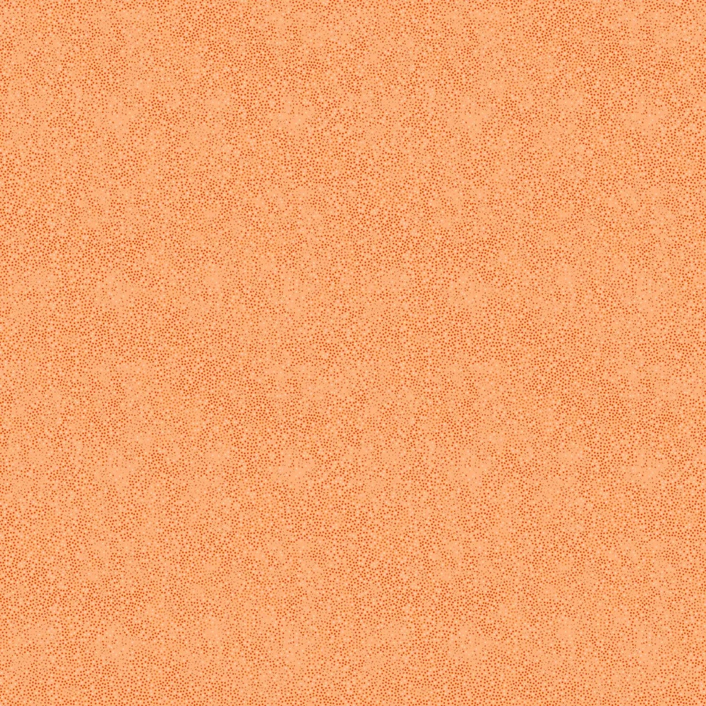 Tissu en coton trio tonal Ditsy orange abricot par yard