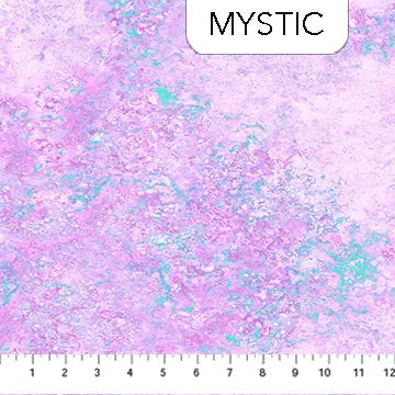 Tissu en coton mystique rose violet - 44"/45" par yard
