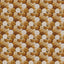 Brown Gold My Pet Family Yarn Balls Cotton Fabric - 44"/45" Per Yard