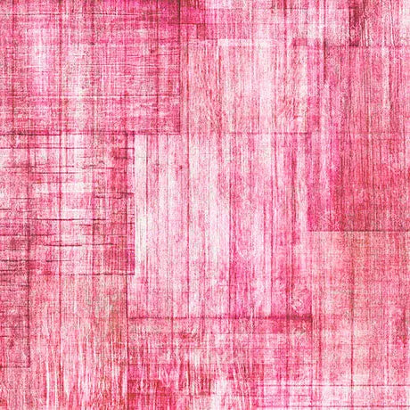 Tela de Algodón Textura Madera Rosa Blender - 43/44/45" por Yarda