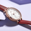 Montre de Luxe Élégante pour Femme avec Double Zircon et Chronomètre