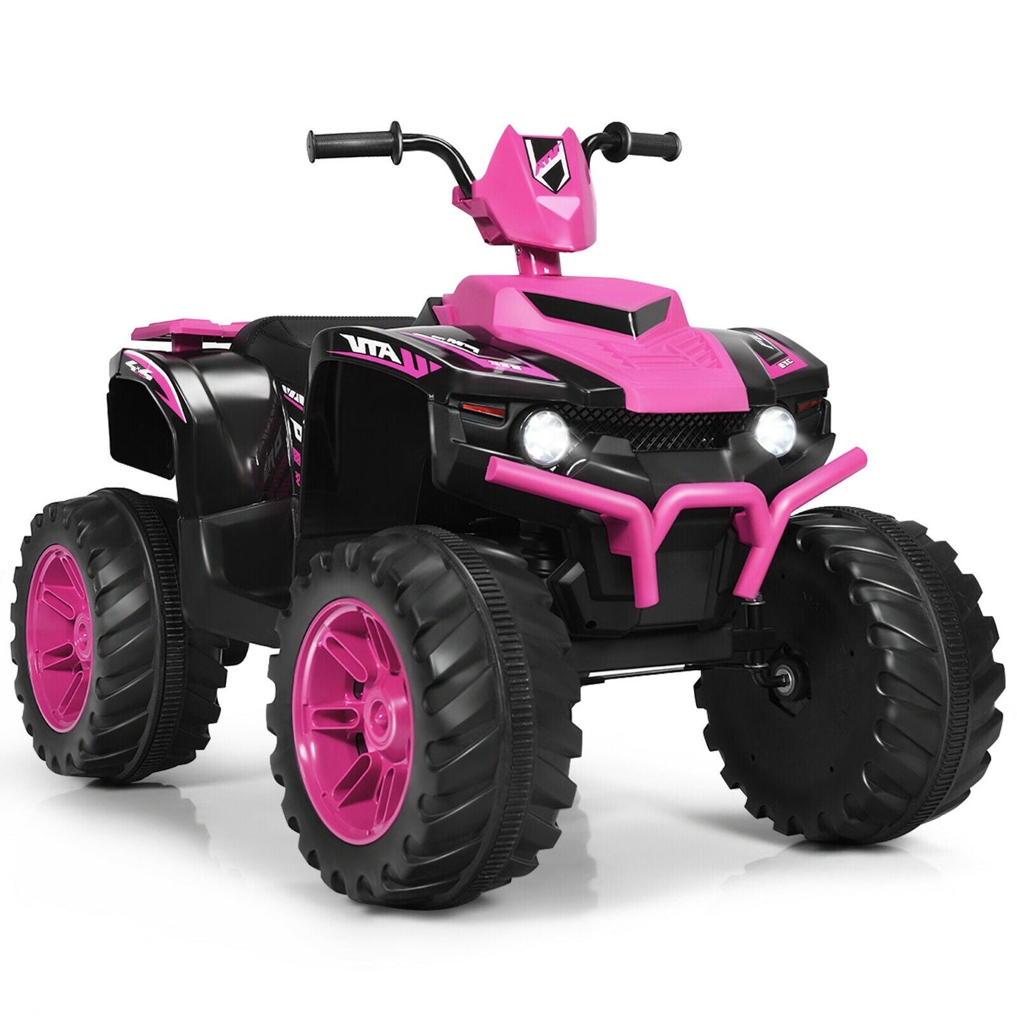 ATV para Niños de 12V con Luces LED - Rosa