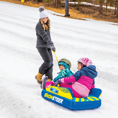 WOW Sports SnowSteer Snow Sled - Ultimate Winter Fun