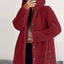 Hooded Loose Plush Coat for Women