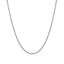 Cadena de Perlas de Oro Blanco de 14k - 1.5mm