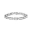 Pulsera de Tenis de Diamantes con Montura Invisible en Oro Blanco de 14K 3.0 Cttw