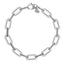 Bracelet en chaîne en diamants en or blanc 14 carats