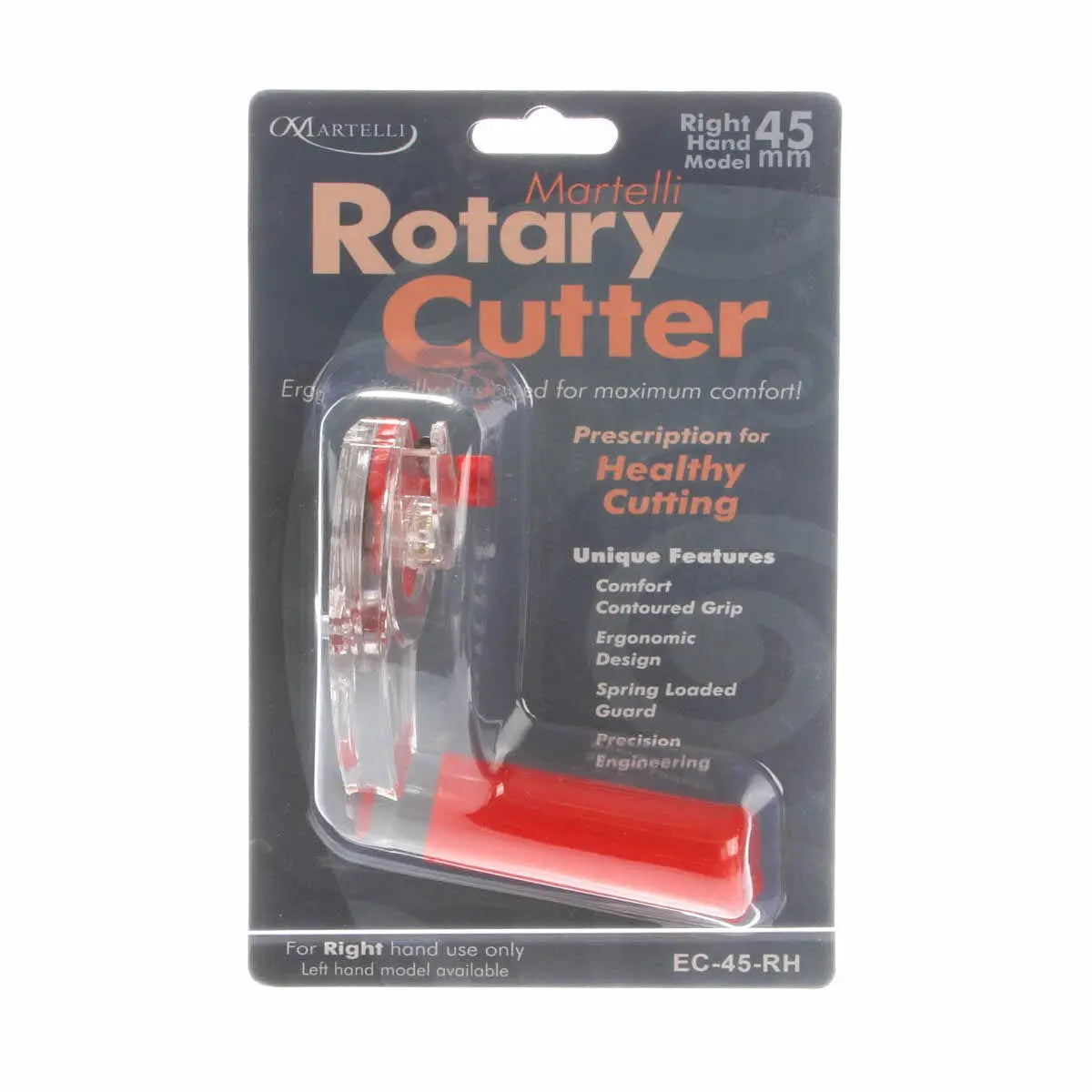 Cutter rotatif Ergo 2000 de 45 mm pour un artisanat de précision