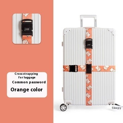 Password Lock Safety Belt for Luggage
